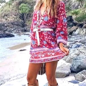 Spell & the Gypsy Folktown Playdress (wine M)